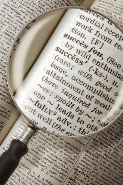 Dictionary Success Magnified