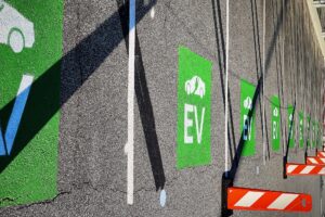 Electric vehicles charge